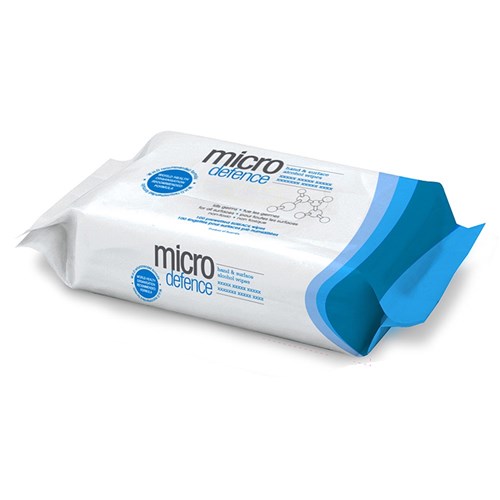 Micro Defence - Hand And Surface Alcohol Wipes